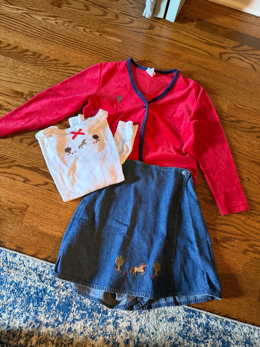 Vintage girls dresses lot sizes 5-6x Oshkosh hartstrings fast friends - Picture 15 of 16